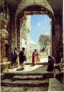 Arab or Arabic people and life. Orientalism oil paintings 214 unknow artist